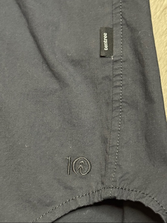 Tentree Women’s EcoStretch Cotton Oversized Shirt sz XL - Picture 7 of 12